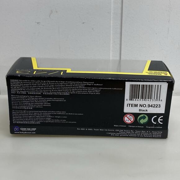 1949 Cadillac Coupe DeVille Convertible Black 1:43 Diecast Car by Road Signature - Picture 6 of 7